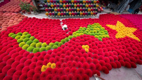 Quang Phu Cau  Incense Crafting  Village