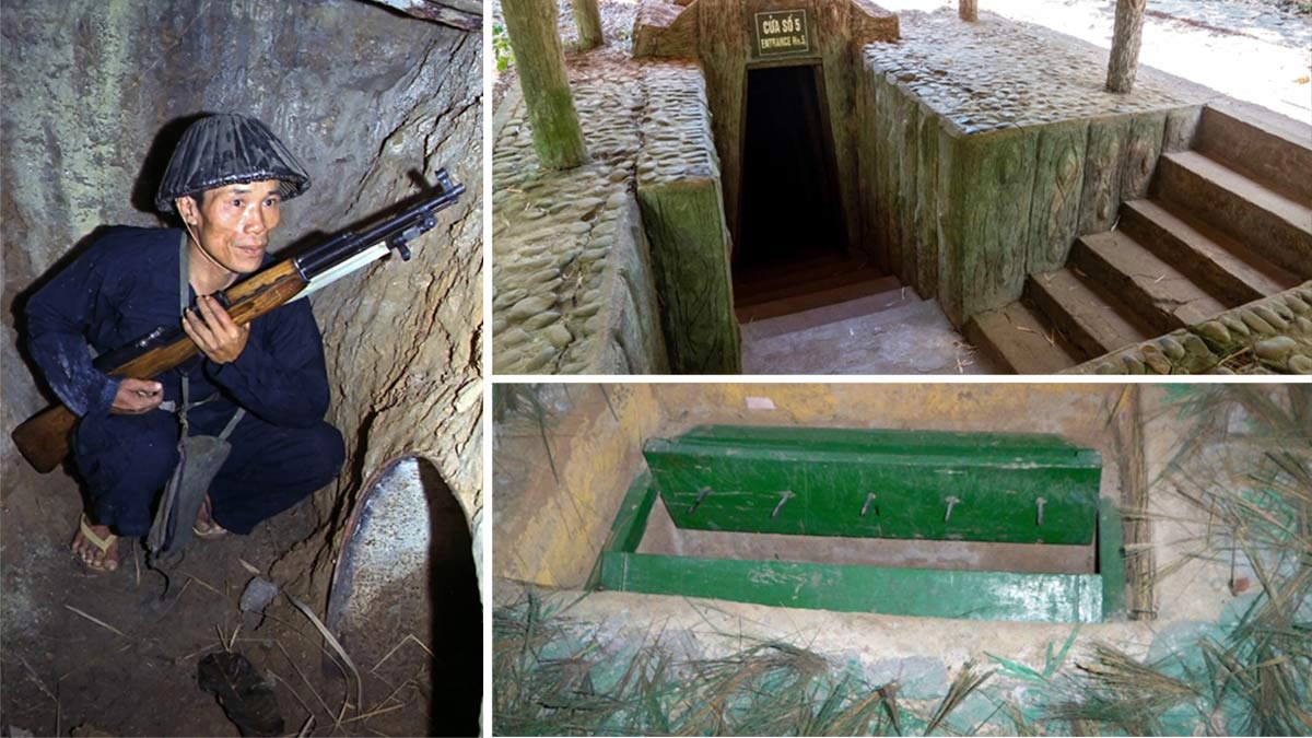 CU CHI TUNNELS HALF DAY TRIP BIG GROUP